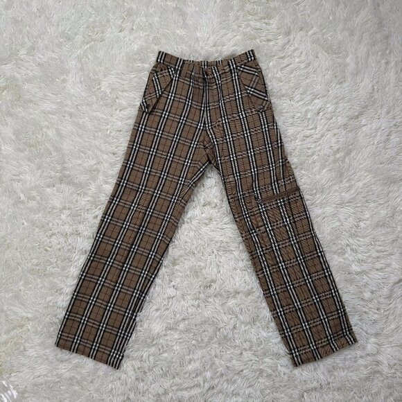 Burberry Kids Vintage Check Straight Leg Pants - Size 150A - Picture 1 of 14